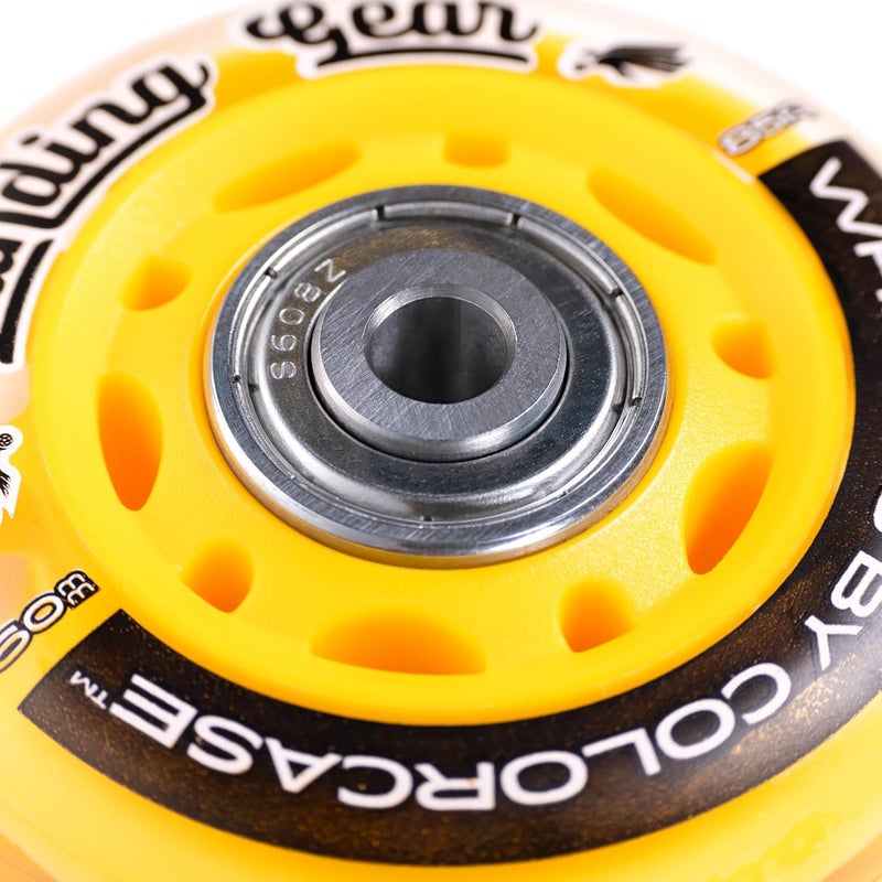 COLCASE Landing Gear Wheels for Pelican 1510 & 1560 Protector Cases - Yellow - Image 3